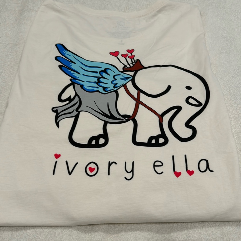 Ivory and Ella long sleeve cotton shirt never used NWOT
